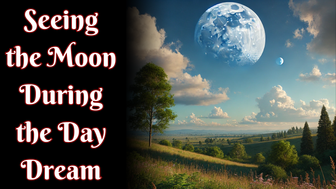 Seeing the Moon During the Day Dream Meaning